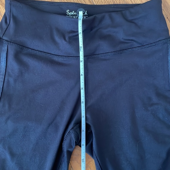 Splendid Black Leggings Double Side Stripe - Picture 8 of 11